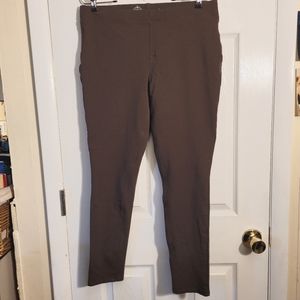 Brown strech pants womans